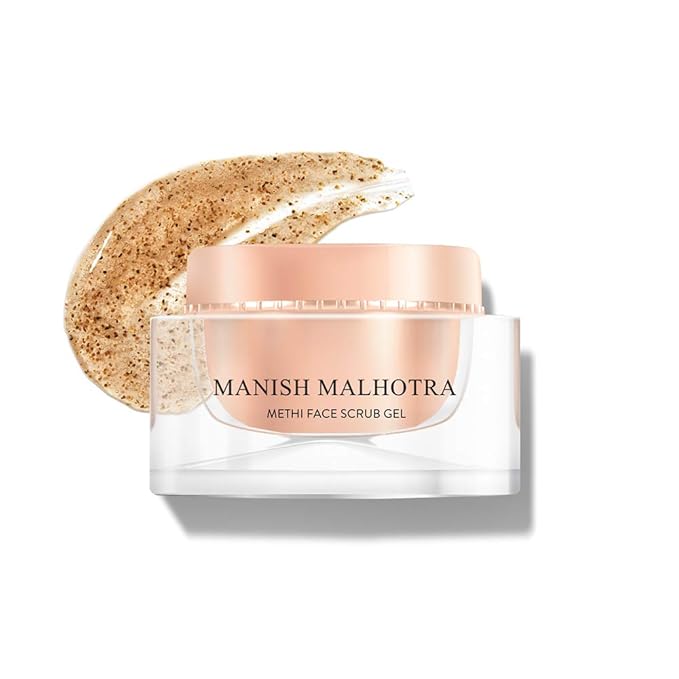 MyGlamm Manish Malhotra Beauty Methi Face Scrub Gel, 50 gm