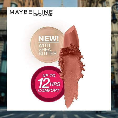 Maybelline New York Color Sensational Powder Matte Lipstick, Toasted Brown 11, 3.9g