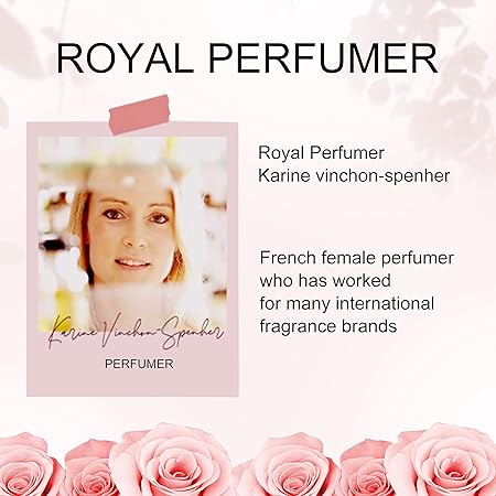 COCOVEL Rose De Mai Parfum Fragranced Hair Conditioner With Rose Flower Extract, Healthy Moisturised Shiny Hair, 300ML