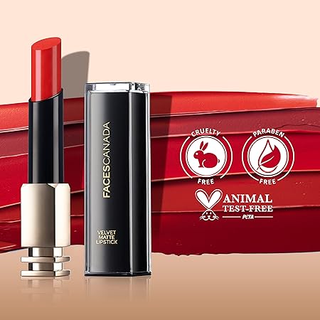 FACES CANADA Velvet Matte Lipstick Sunset 11 3.5gm  (Red, 3.5 g)