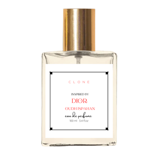 CLONE Inspired by Dior Oud Ispahan Eau de Parfum | Eau De Parfume | 24 Hrs Long Lasting | 100 ml 3.4 fl.oz