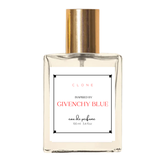 CLONE Inspired by GIVENCHY BLUE | Eau De Parfume | 24 Hrs Long Lasting | 100 ml 3.4 fl.oz