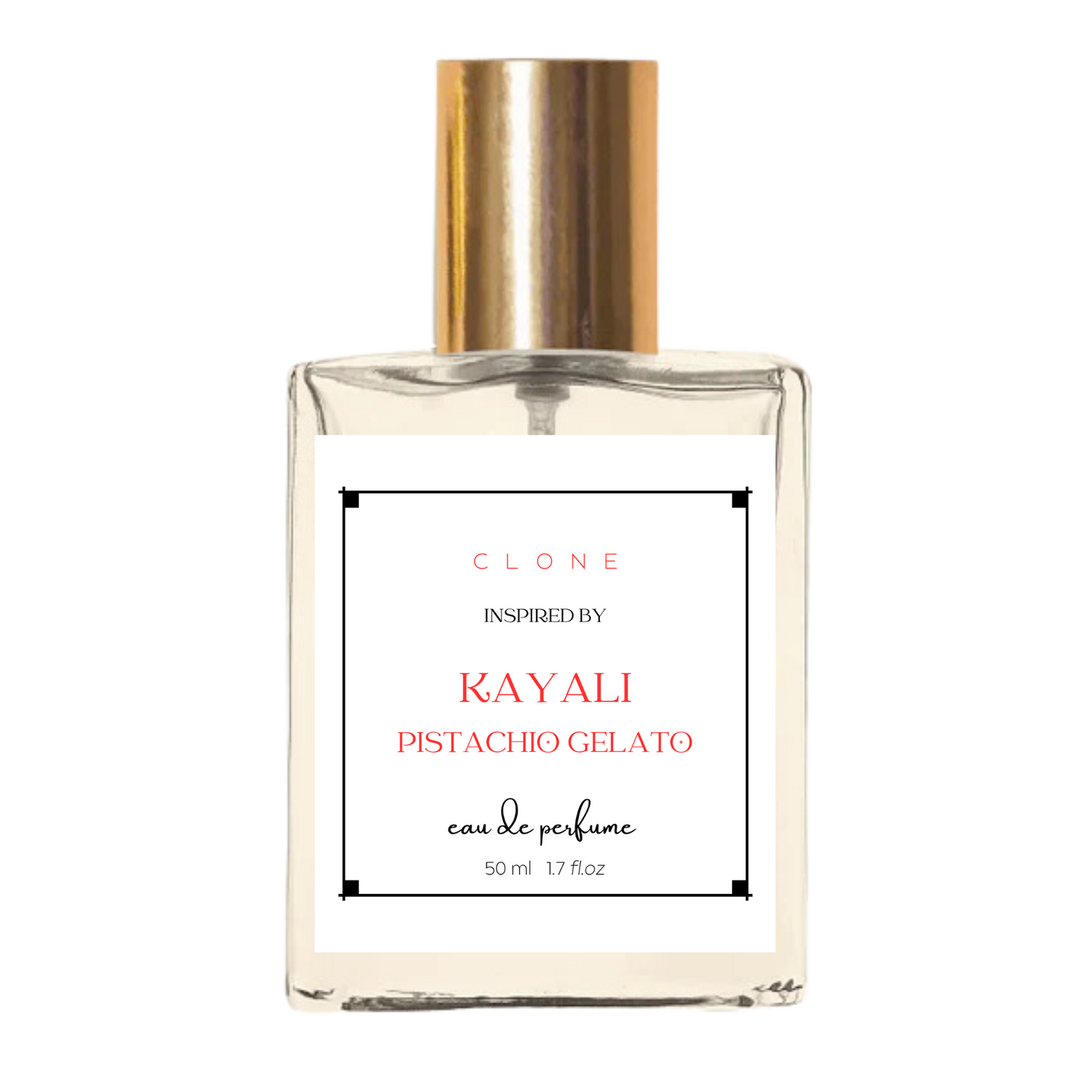 CLONE Inspired by Kayali Pistachio Gelato | Eau De Parfume | 24 Hrs Long Lasting | 50 ml 1.7 fl.oz