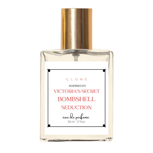 CLONE Inspired by Victoria's Secret Bombshell Seduction Eau de Parfum | Eau De Parfume | 24 Hrs Long Lasting | 50 ml 1.7 fl.oz